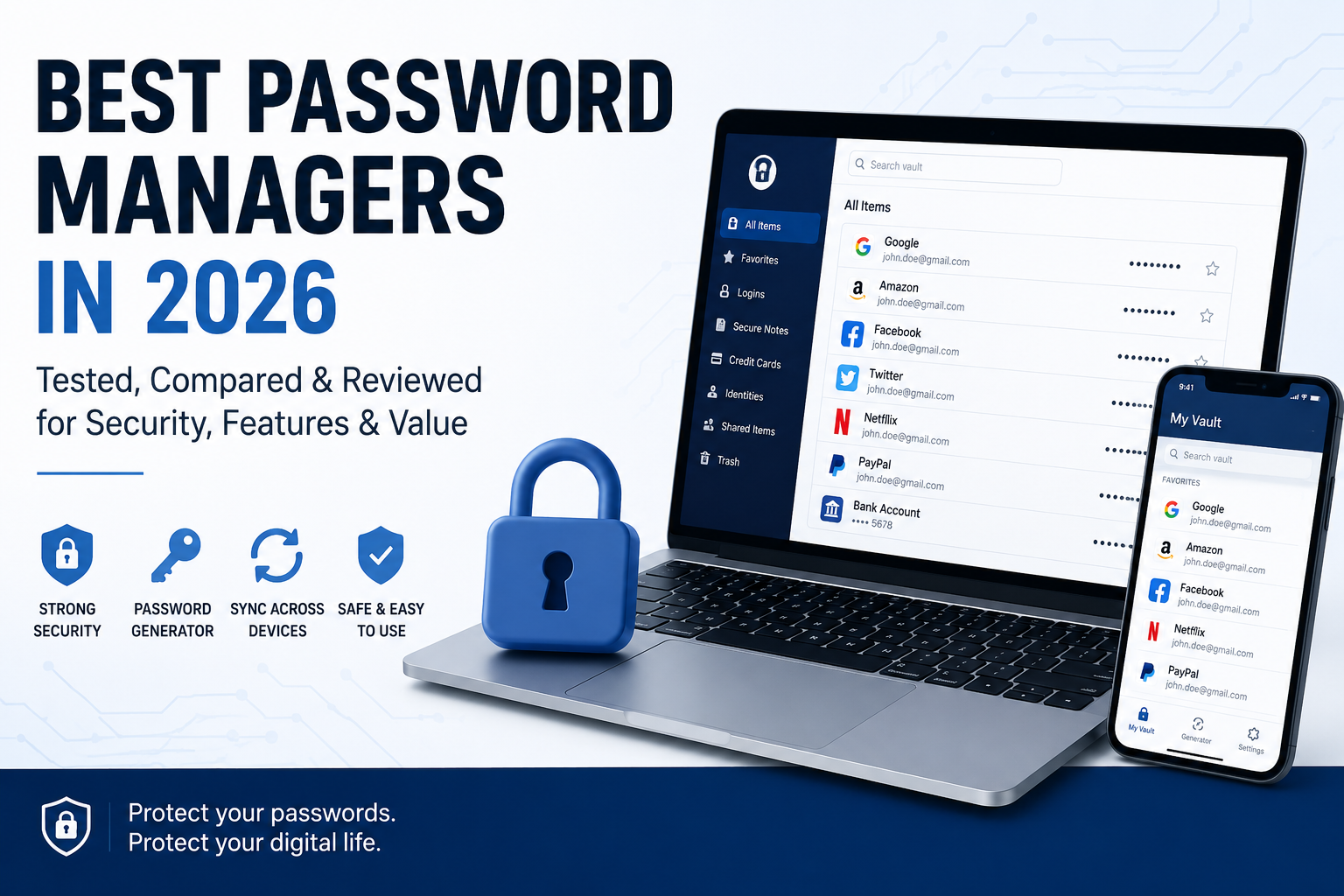 Best password managers in 2026