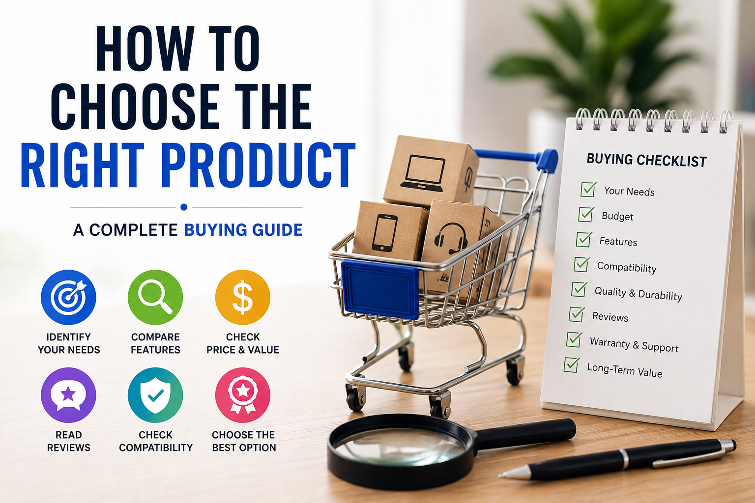 How to choose the right product buying guide
