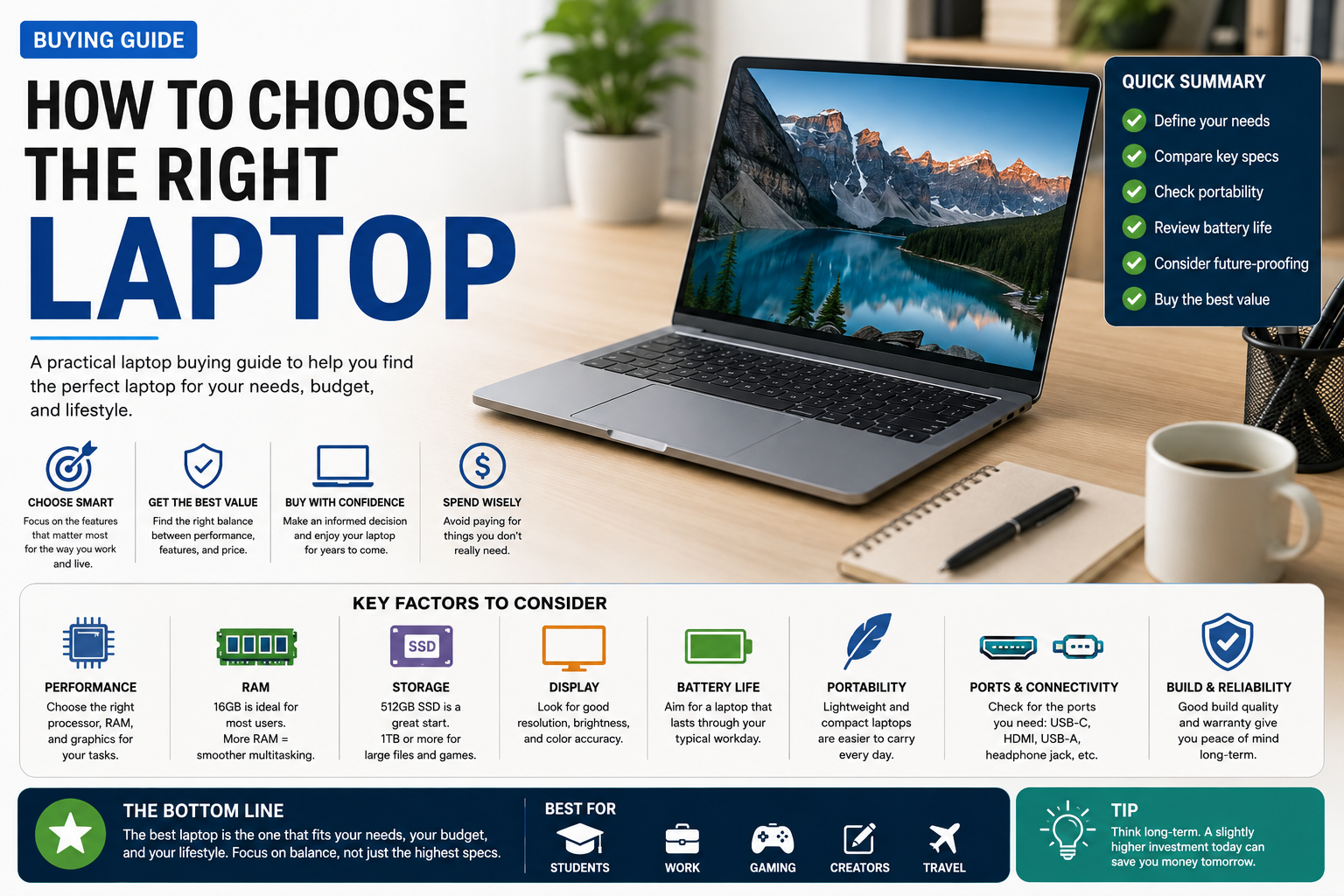 How to choose the right laptop buying guide
